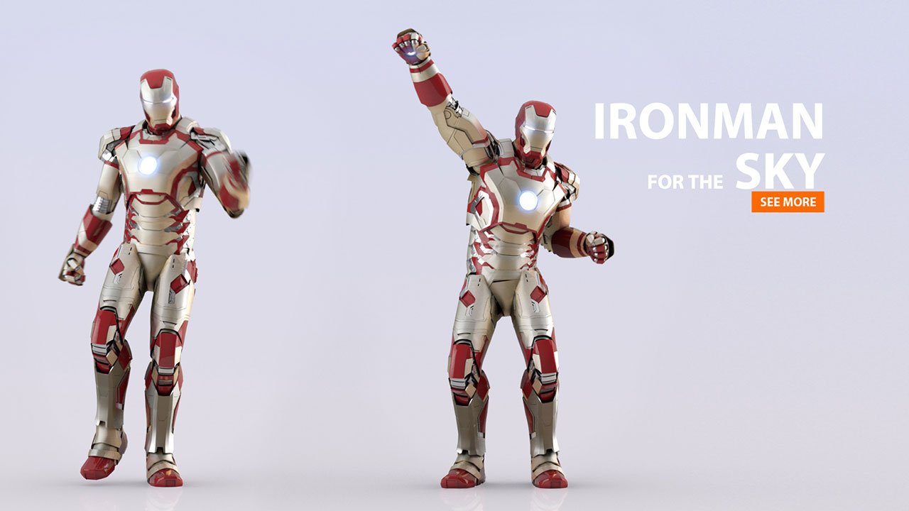 SKY Ironman | CGI-Animation