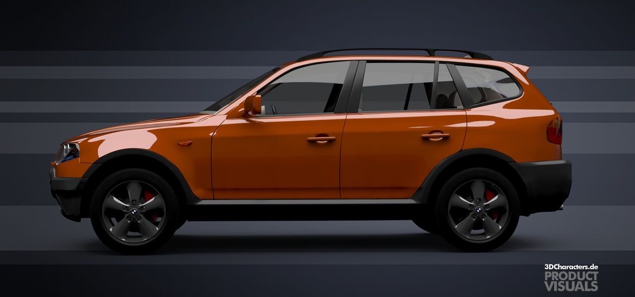 BMW SUV - 3D Product visual
