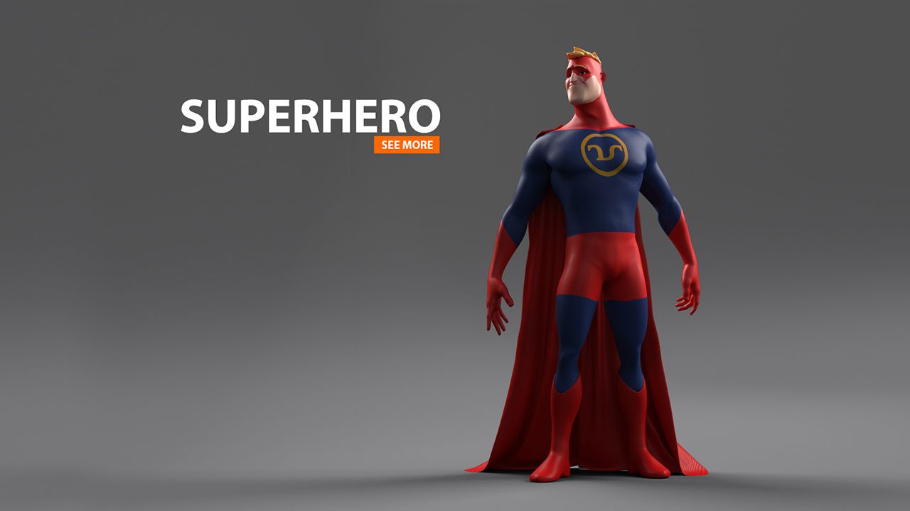 SUPERHERO // RnD | 3D Character Animation