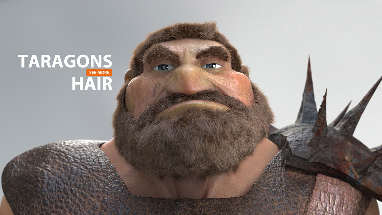 TARAGONS Hair | 3D Facial Animation