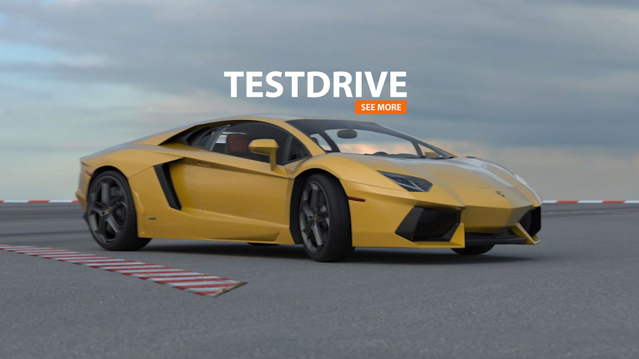 TESTDRIVE Lamborghini | 3D-Animation